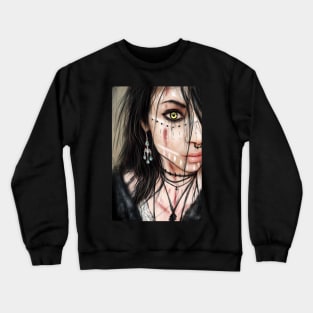 Vampiric Gaze Crewneck Sweatshirt